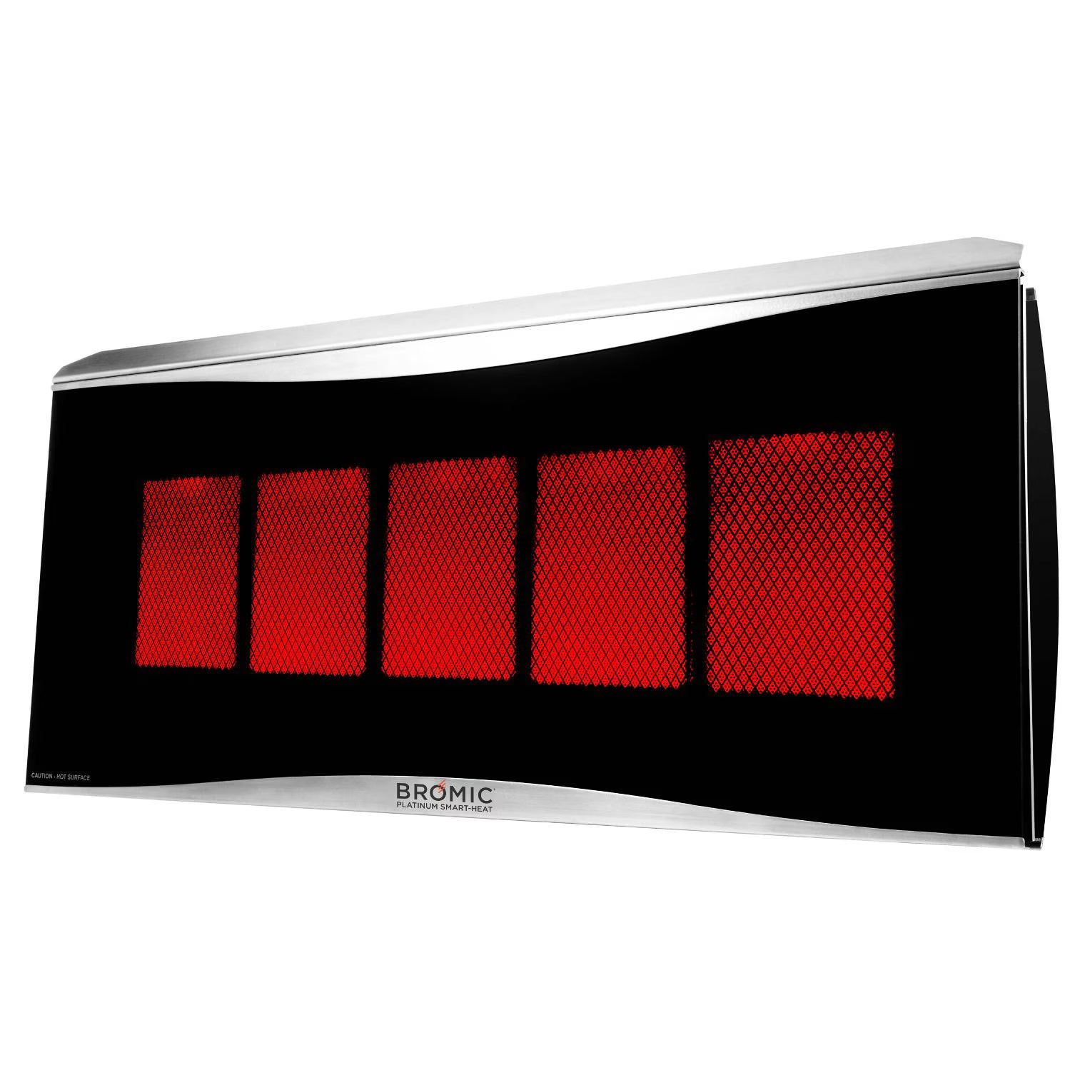 Bromic Heating Platinum 500 Smart-Heat 29-in 39,800 BTU Natural Gas Patio Heater - BH0110003