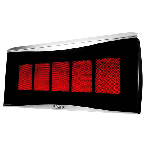 Bromic Heating Platinum 500 Smart-Heat 29-in 39,800 BTU Natural Gas Patio Heater - BH0110003
