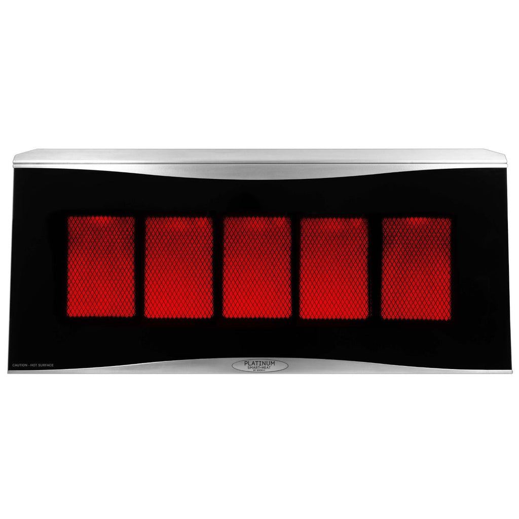 Bromic Heating Platinum 500 Smart-Heat 29-in 39,800 BTU Natural Gas Patio Heater - BH0110003