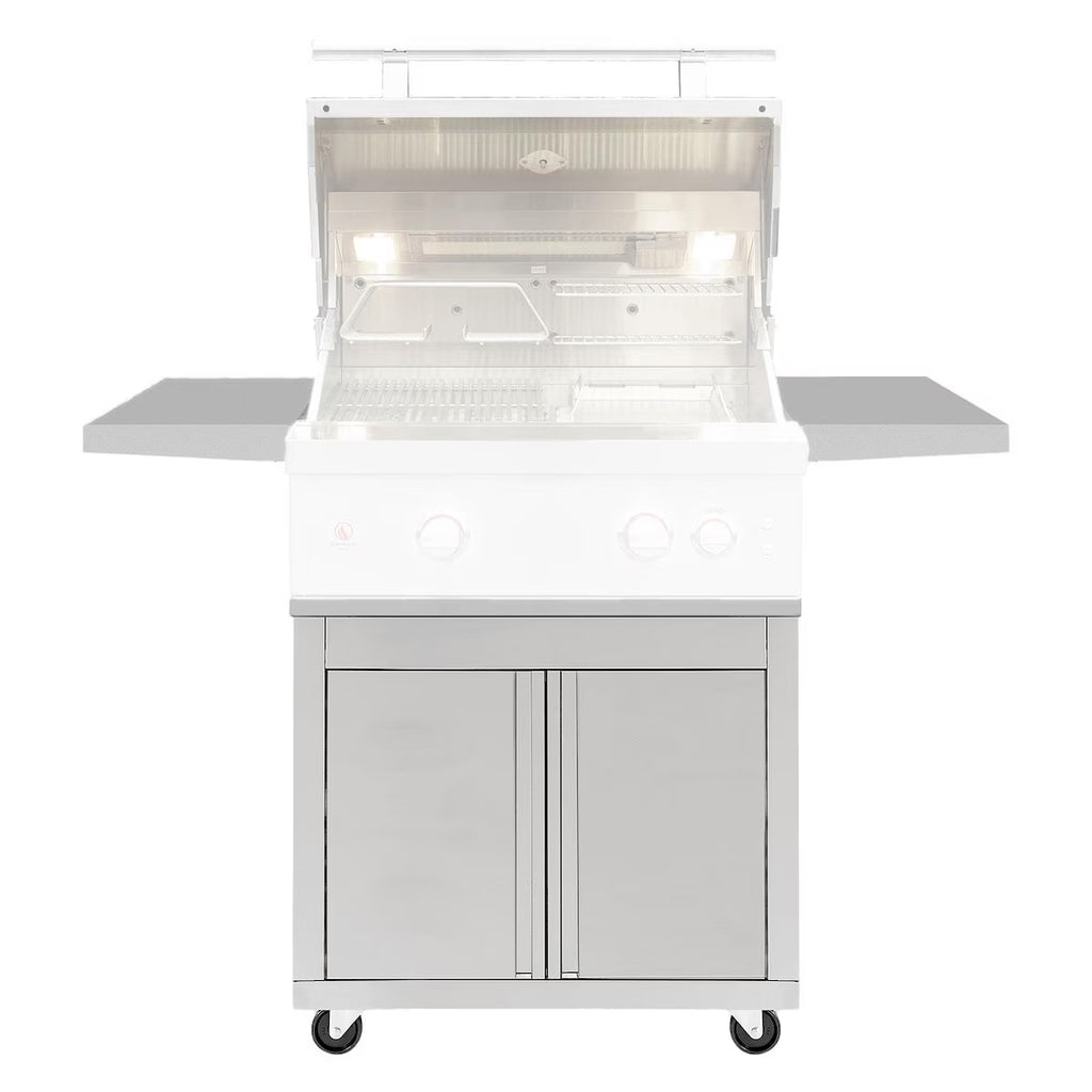 Summerset Deluxe Cart for 30″ Quest Grill - CART-QST30-DC