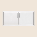 Summerset 36" 2-Drawer Dry Storage Pantry & Enclosed Cabinet Combo (DP-36DC)