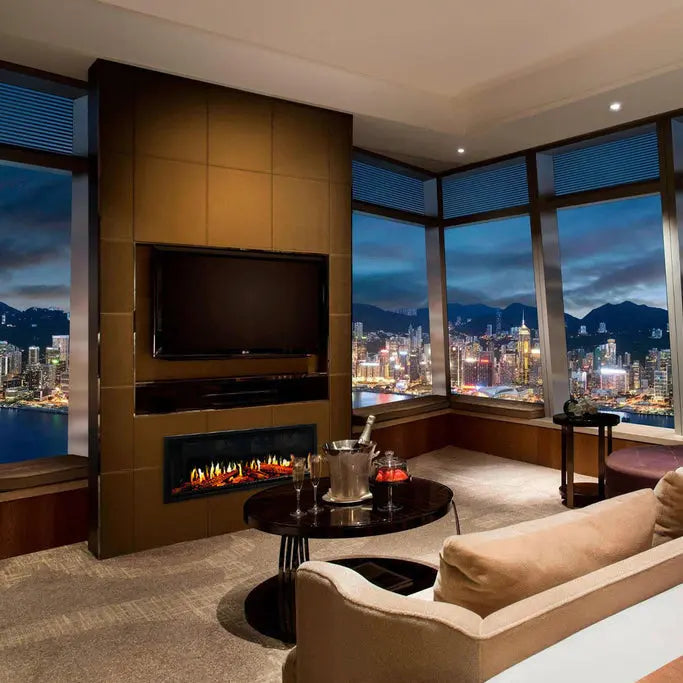 Modern Flames Orion V2 Slim Linear LCD Electric Fireplace