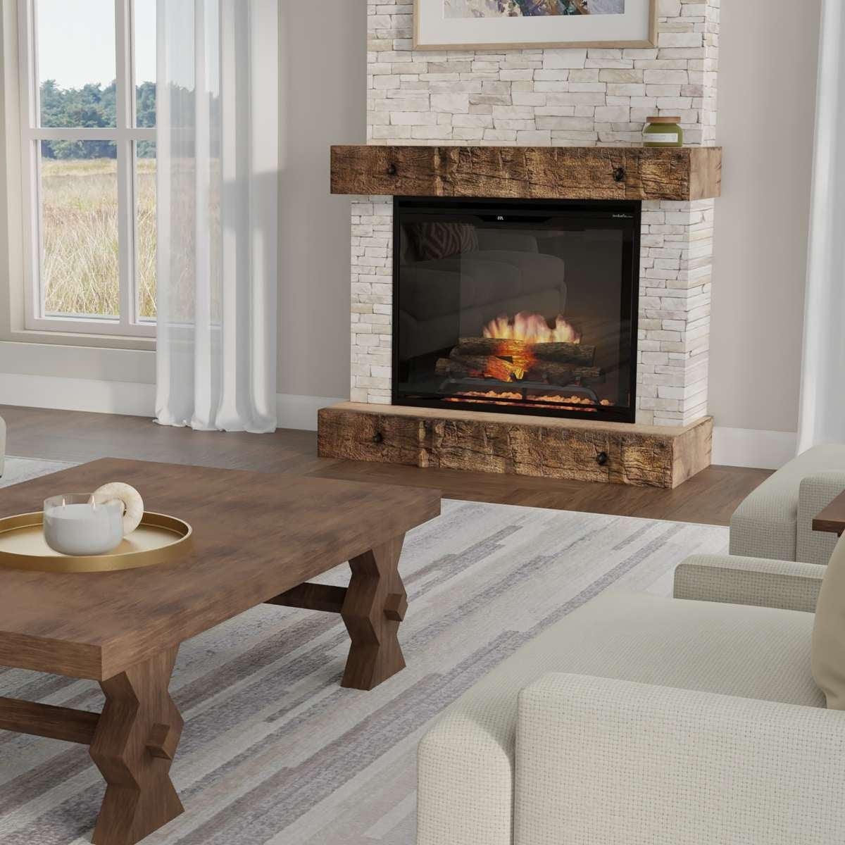 Revillusion 36in Portrait Built-In Firebox