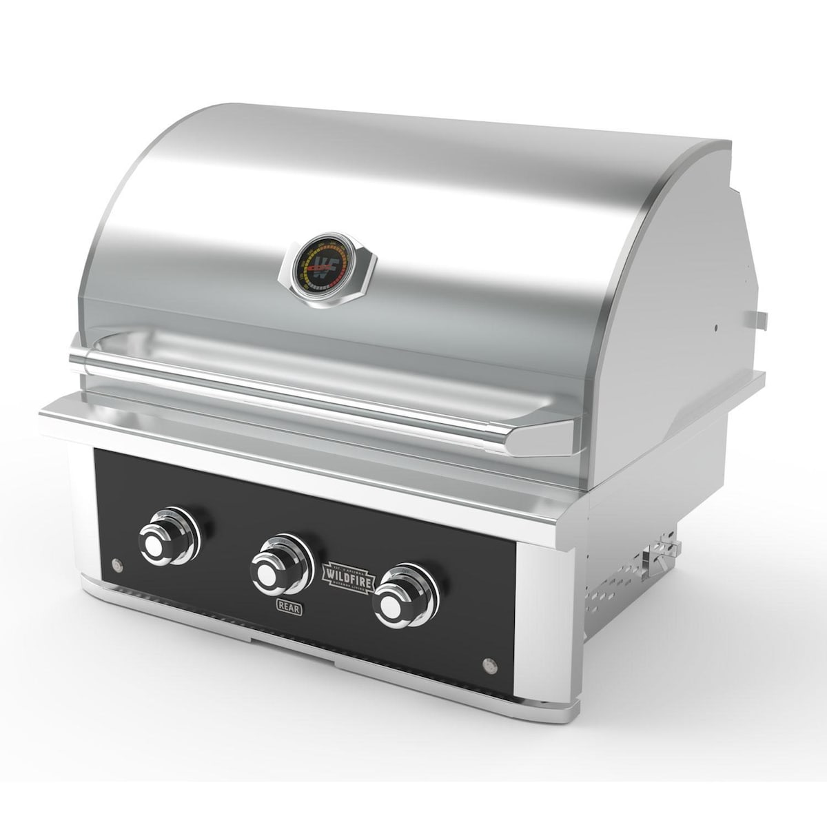 Wildfire Ranch Pro 30" Built-In Black Stainless Steel Gas Grill