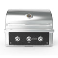 Wildfire Ranch Pro 30" Built-In Black Stainless Steel Gas Grill