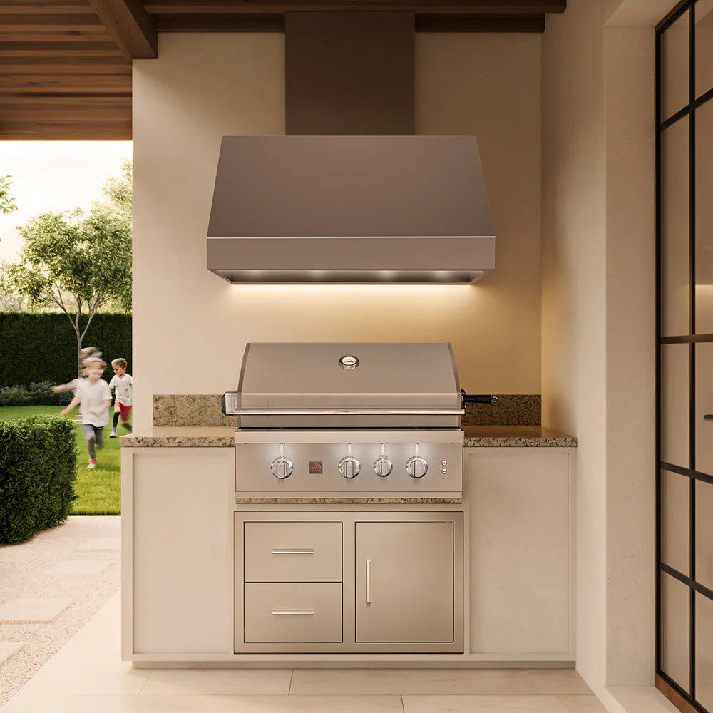Summerset TRL Pro 32" 4 Burner Built-in Gas Grill