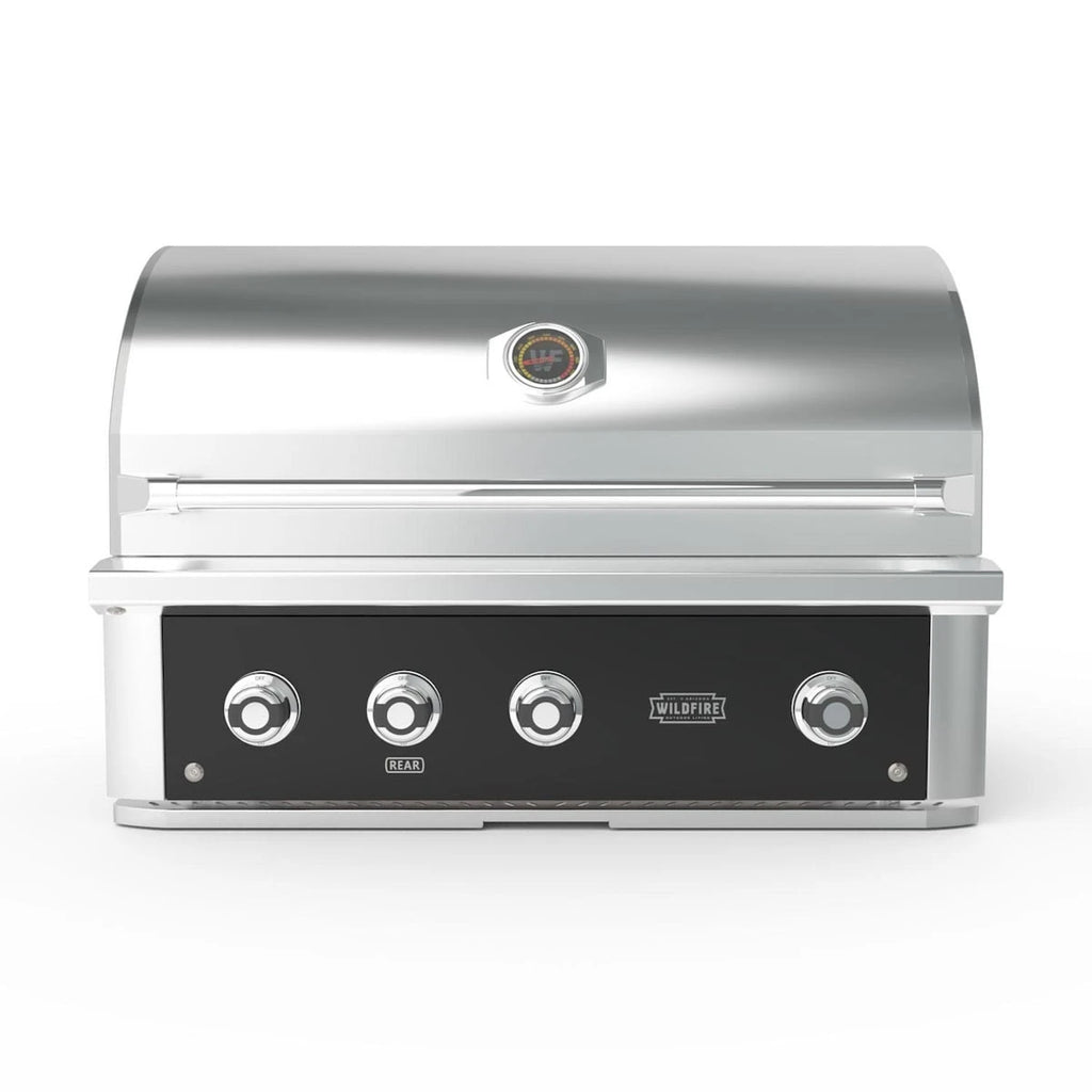 Wildfire Ranch Pro 36" Built-In Black Stainless Steel Gas Grill