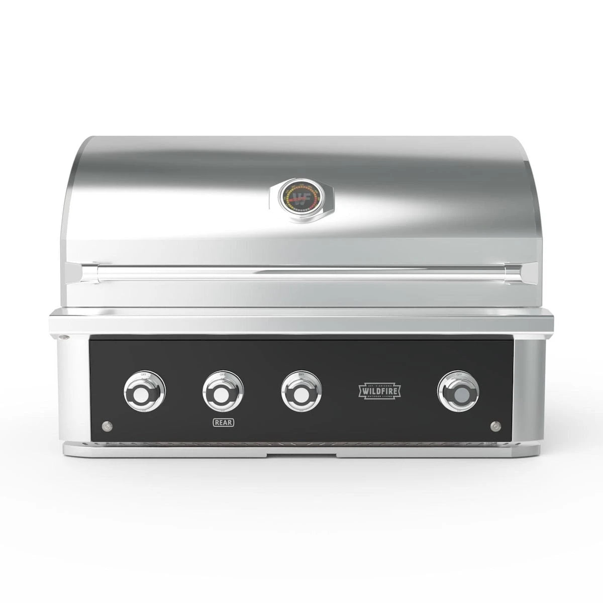 Wildfire Ranch Pro 36" Built-In Black Stainless Steel Gas Grill