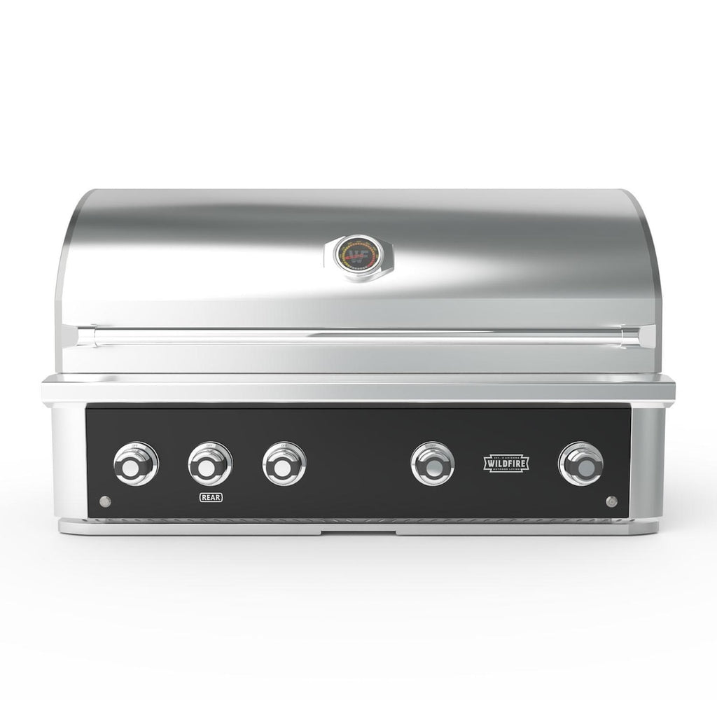 Wildfire Ranch Pro 42" Built-In Black Stainless Steel Gas Grill
