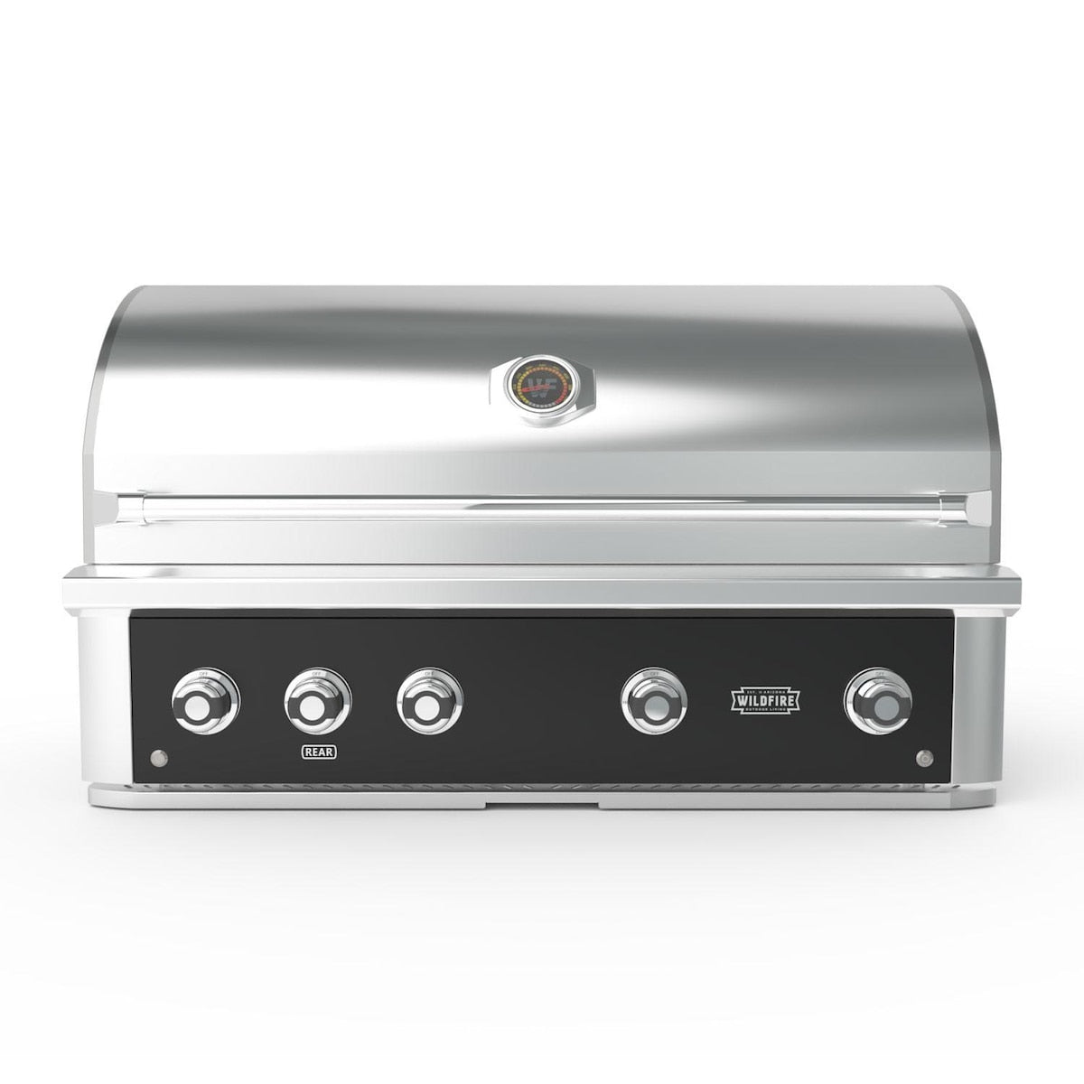 Wildfire Ranch Pro 42" Built-In Black Stainless Steel Gas Grill