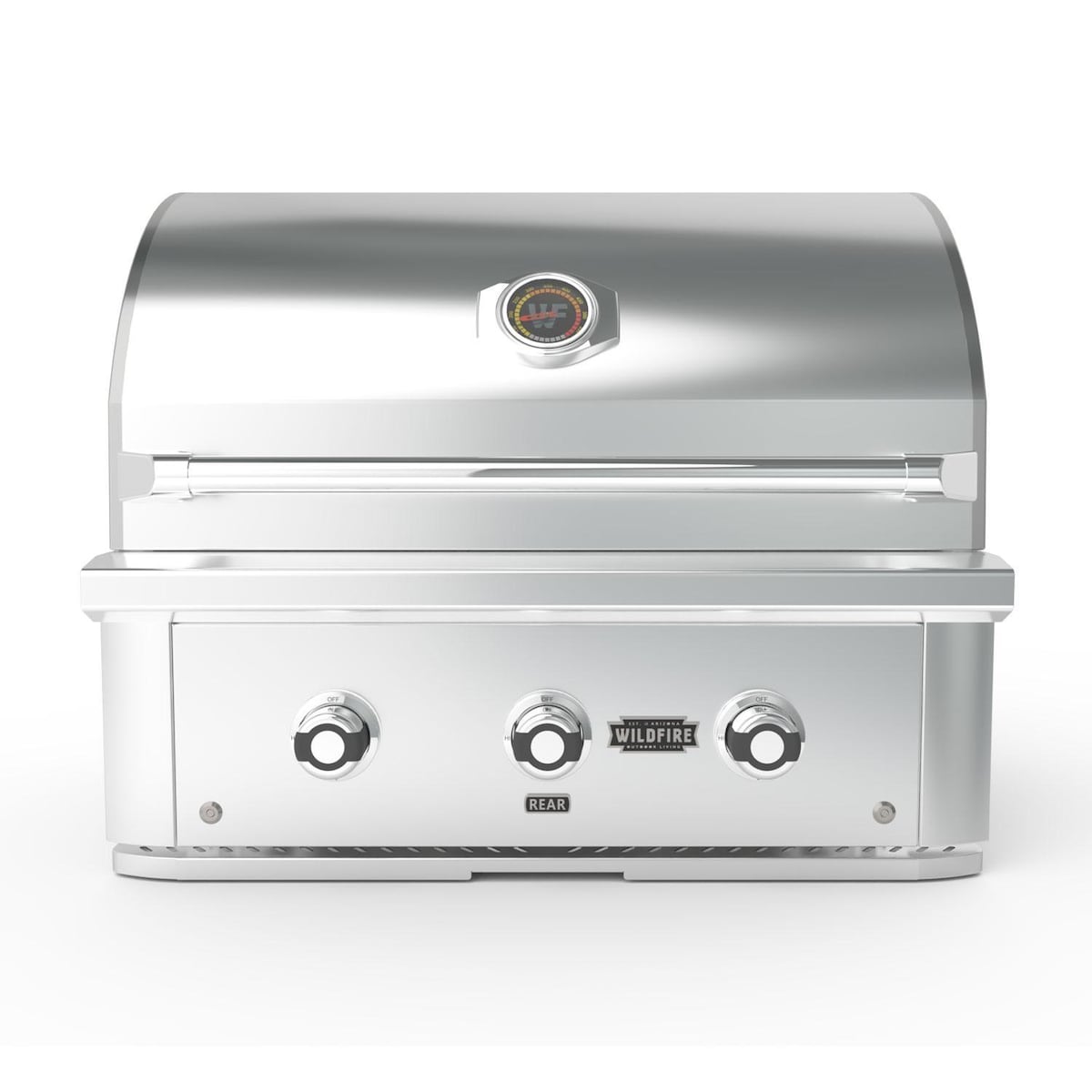 Wildfire Ranch Pro 30" Built-In Gas Grill Stainless Steel