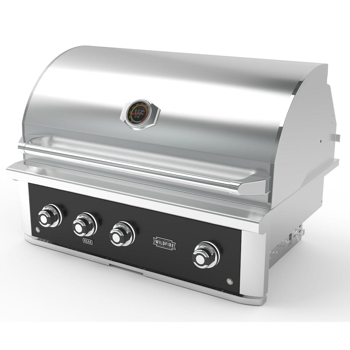 Wildfire Ranch Pro 36" Built-In Black Stainless Steel Gas Grill
