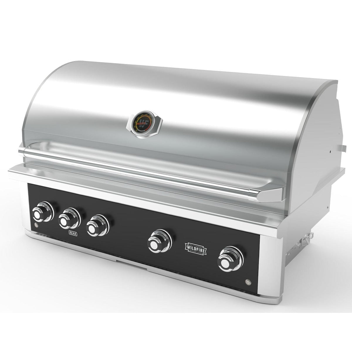 Wildfire Ranch Pro 42" Built-In Black Stainless Steel Gas Grill