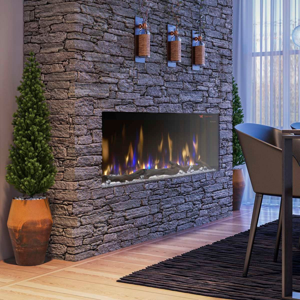IgniteXL Bold Built-In 50"-100" Linear Electric Fireplace