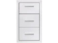Summerset 17" Vertical 2-Drawer & Paper Towel Holder Combo (TDC-17)