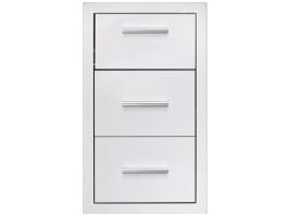 Summerset 17" Vertical 2-Drawer & Paper Towel Holder Combo (TDC-17)