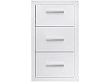 Summerset 17" Masonry Frame Vertical 2-Drawer & Paper Towel Holder (TDC-17M)