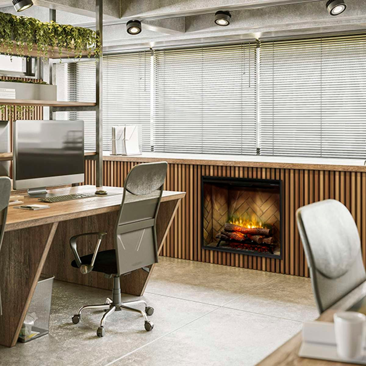 Revillusion 36in Portrait Built-In Firebox